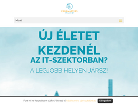 'progmasters.hu' screenshot