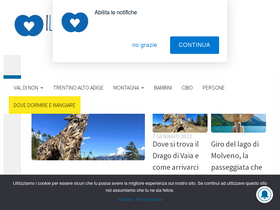 'ilovevaldinon.it' screenshot