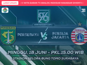 'indosiar.com' screenshot