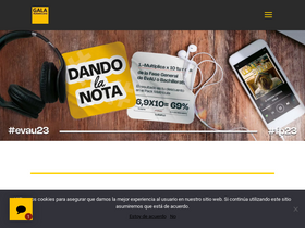 'autoescuelagala.com' screenshot