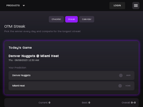 'otmnft.com' screenshot