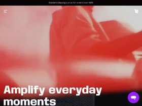 SOUNDBOKS homepage screenshot
