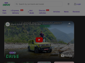 'ackodrive.com' screenshot