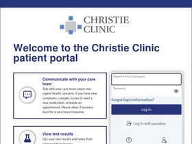 'mychristie.com' screenshot