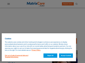'bothell9727.matrixcare.com' screenshot