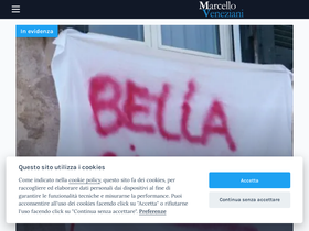 'marcelloveneziani.com' screenshot