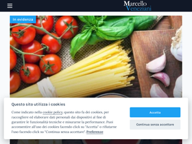 'marcelloveneziani.com' screenshot