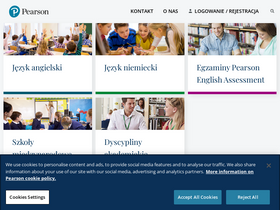 'pearson.pl' screenshot