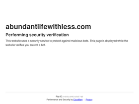 abundantlifewithless.com