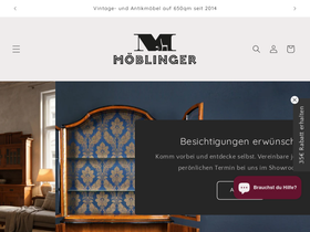 moeblinger.de homepage screenshot