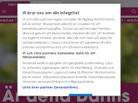 'hant.se' screenshot