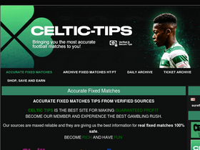 'celtic-tips.com' screenshot