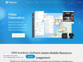 'navixy.com' screenshot