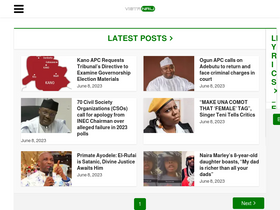 'vistanaij.com.ng' screenshot