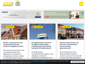 'solarmagazine.nl' screenshot