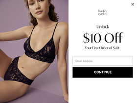 'hankypanky.com' screenshot