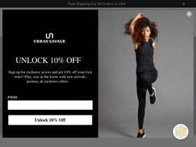 urbansavage.com website screenshot