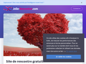 'jolie-rencontre.com' screenshot