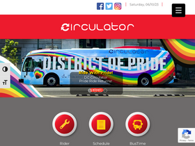 'dccirculator.com' screenshot