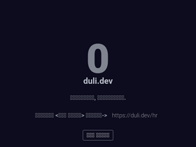 'duli.dev' screenshot