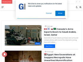 'gulf-insider.com' screenshot