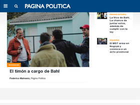 'paginapolitica.com' screenshot
