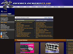 'overclockersclub.com' screenshot