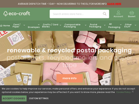 eco-craft homepage screenshot