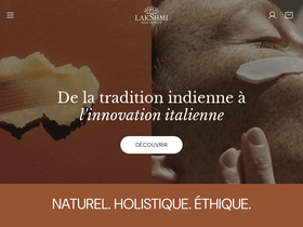 lakshmi-france.com homepage screenshot