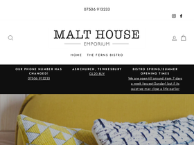 malthouseemporium.com homepage screenshot