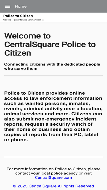policetocitizen.com