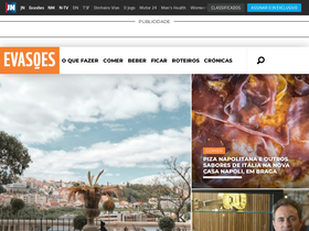 'evasoes.pt' screenshot