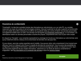 'timeshop24.fr' screenshot