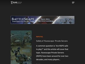'runelocus.com' screenshot