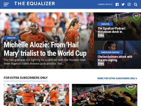 'equalizersoccer.com' screenshot