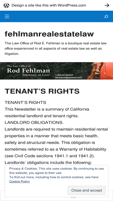 fehlmanrealestatelaw.wordpress.com