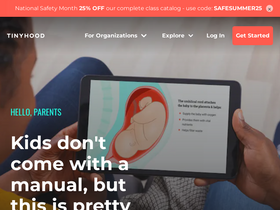 'tinyhood.com' screenshot