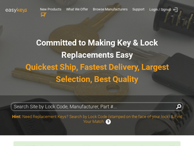 'easykeys.com' screenshot