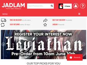 'jadlamracingmodels.com' screenshot