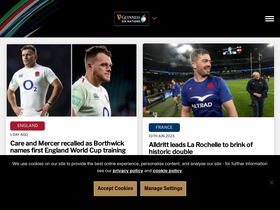 'sixnationsrugby.com' screenshot