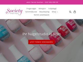 society-studio.koeln homepage screenshot