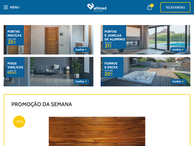 'allmadloja.com.br' screenshot