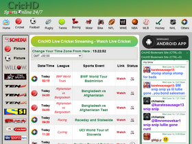 crichd.live Traffic Analytics Ranking Stats Tech Stack Similarweb