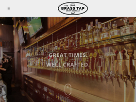 'brasstapbeerbar.com' screenshot