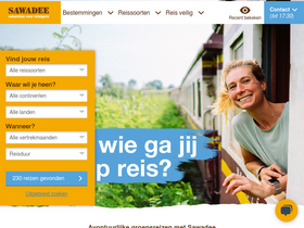 'sawadee.nl' screenshot