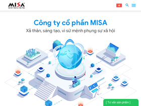 'misa.vn' screenshot