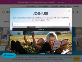 'sonlight.com' screenshot