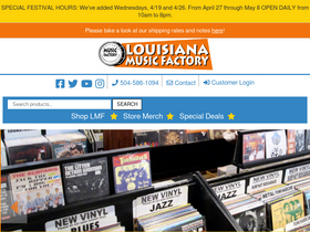 louisianamusicfactory.com
