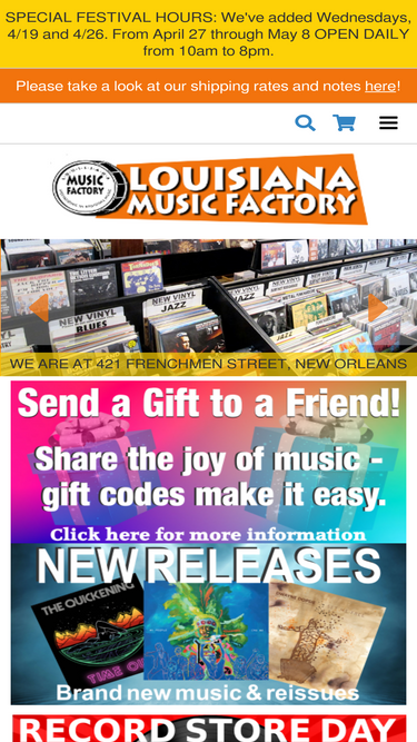 louisianamusicfactory.com