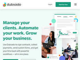 'dubsado.com' screenshot